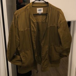 Old Navy Green Cotton Bomber